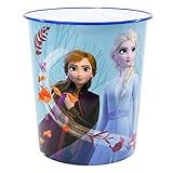 Stor KINDERABFALLEIMER AUS METALL | FROZEN II BLUE FOREST