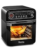 MICHELANGELO Heißluftfritteuse 12L, Digital Air Fryer für den Heimgebrauch, 1600W Heissluftfriteuse mit 16 Programmen, Dehydrator, ölfreies fettarmes Kochen zum Braten, Rösten, Backen und Grillen