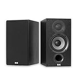 ELAC DEBUT Regallautsprecher B5.2, Ideal für die Musikwiedergabe über ihre Stereo-Anlage, Als Teil eines 5.1 Surround-Systems, Exzellenter Klang und hochwertiges Design, passiv, Schwarz dekor