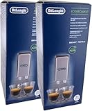 2 x Entkalker 500ml für DeLonghi 5513296041 SER3018 DLSC500 EcoDecalk für Kaffeemaschine Kaffeevollautomat