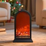 Led Kamin,Kamin Lamp,Elektrische Kamine Mit Flammeneffekt,USB&Batteriebetrieben Kaminfeuer Simulation Tischkamin Ornament Nach Hause