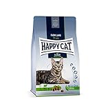 Happy Cat 70550 - Culinary Adult Weide Lamm - Katzen-Trockenfutter für ausgewachsene Katzen und Kater - 10 kg Inhalt, arttypisch