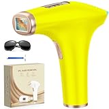 Haarlosy IPL Geräte Haarentfernung Laser - Schmerzfreie Haarentfernungsgerät mit 3 Erweiterte Funktionen HR/SC/RA, 9 Stufen,999,900 Blitzen zu Hause für Frauen, Achseln, Bikini, Beine, Körper - Orange