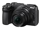 Nikon Z 30 Kit DX 16-50 mm 1:3.5-6.3 VR (20,9 MP, 11 Bilder pro Sekunde, Hybrid-AF mit Fokus-Assistent, ISO 100-51.200, 4K UHD Video mit bis zu 125 Minuten Länge) Schwarz