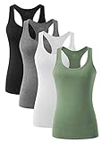 vislivin Workout Tanktops für Damen Racerback Yoga Tanks...