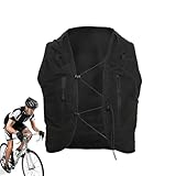 Fahrrad-Trinkrucksack, Laufweste, Trinkweste, funktionelle Laufweste, atmungsaktive Weste, Tasche für Radfahren, Laufen, Klettern, Wandern und Reisen