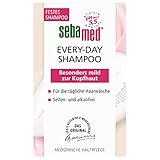 sebamed Every-Day Shampoo, Festes Shampoo, für die tägliche Haarwäsche, schützt vor Austrocknung, ohne Mikroplastik 80g