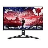 Lenovo Legion R27qe Gen 2 | 27' QHD WLED Gaming Monitor | 2560x1440 | 16:9 | 200 Hz | IPS-Panel | 0.5ms Reaktionszeit | HDMI | DisplayPort | TÜV Eye Comfort Schutz | Raven schwarz | 5.9 kg