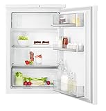 AEG RTS811DXAW Freistehender Tisch-Kühlschrank / 845 mm / 4-Sterne-Gefrierfach / 120 L / D