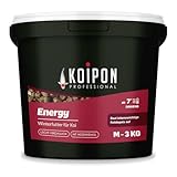 KOIPON Energy 3 kg Fischfutter Winter sinkend, Teichfutter 6mm Pellets für japanische Koi, Koifutter als Goldfischfutter und Winterfutter geeignet