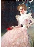 LHHJF LJHFA Gustav Klimt Ästhetik Poster Vintage Nordic Wandkunst Gustav Klimt Leinwand Malerei Und Drucke Zuhause Wohnzimmer Dekor Bild 40x60cm Kein Rahmen