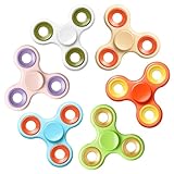 Fidget Spinner 6-Pack, Geburtstagsparty Geschenke für Erwachsene und Kinder Preis für Klassenzimmer, Halloween Party Gunsten für Kinder Stress Angst ADHD Relief Fidgets Spielzeug Finger Hand Spinner