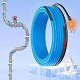 MAXKOSKO 24FT 120V Wärmerückhaltekabel für Rohrgefrierschutz, selbstregulierendes Heizkabel für Metall und Kunststoff Home Rohre, energiesparendes Rohrheizkabel hält Wasser fließend bei -40.0 °C