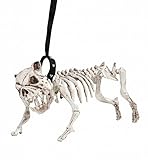Widmann 01373 - Skelett Hund mit Leine, 45 cm,...