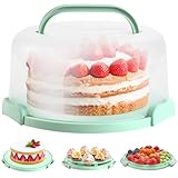 Ohuhu Kuchen Transportbox, Torten Transport Box mit Deckeln...