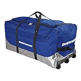 Sherwood Unisex – Erwachsene Goal Rollentasche GS650 I Eishockey-Torwarttasche mit 3 Rollen I 111 x 56 x 55 cm, blau