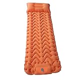 GUIJIALY Aufblasbare Isomatte Feuchtigkeitsfeste Campingmatte Luftkissen Tragbare Reise Auto Nickerchen Outdoor Zelt Aufblasbares Kissen C