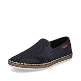 Rieker Herren Slipper B5265, Männer Slip On,Halbschuhe,Slides,Schlupfschuhe,schluepfschuhe,Loafer,College,Schuhe,Businessschuhe,blau (14),42 EU / 8 UK