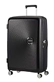 American Tourister Soundbox - Spinner L Expandable Suitcase, 77 cm, 110 L, Black (Bass Black)