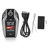 KIMISS Push Start Ignition Kit, Universal TK800 und LCD-Touchscreen Smart Key Remote Keyless Entry für Alle Modelle mit Start-Stopp-Motortaste(Grau)