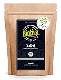 Biotiva Salbei Tee Bio 250g - Echter Salbei - Salvia officinalis - gerebelt - ohne Zusatzstoffe - abgefüllt in Deutschland (DE-ÖKO-005) - vegan