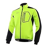 BERGRISAR Herren Fahrradjacke für Winter, Softshell Thermo...