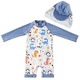 UMELOK Baby Jungen Badeanzug UV Schutz 50+ Einteilige...
