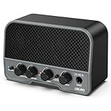 5W Mini-Gitarrenverstärker, LEKATO E-Gitarren-Verstärker mit dualem Lautsprecher Tragbare Gitarren-Combo Miniverstärker mit Clean- und Overdrive-Kanal für E-Gitarre, Ideal für Übungsverstärker Schwarz