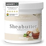 naturetrend Sheabutter unraffiniert & kaltgepresst 250g – Naturreine Kosmetik Körperbutter, vegan, parfümfrei, feuchtigkeitsspendend & rückfettend, für alle Hauttypen