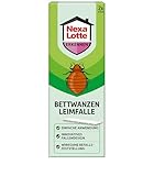 Nexa Lotte Bettwanzen Leimfalle, 2 Stück, effektive Bekämpfung und Prävention von Bettwanzenbefall in Schlafzimmern