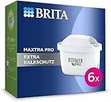 BRITA Wasserfilter Kartuschen MAXTRA PRO Extra Kalkschutz – 6er Pack (Halbjahresvorrat);Original BRITA Ersatzkartusche für alle BRITA Kannen. Kalkreduktion & ultimativer Geräteschutz. Für Heißgetränke