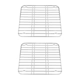 Casstad Abtropfgestell aus Edelstahl, multifunktional, für Küche, Obst, Gemüse, Geschirr, 2 Stück