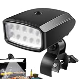 LED-Grilllampe, tragbares Grilllicht, 8,9 x 6,7 x 6,9 cm, hohe Helligkeit, Außenlampe, wiederaufladbares Beleuchtungswerkzeug, ideal für Camping, Familientreffen und Partys