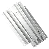 Leichte und dennoch starke Solarhalterungen aus Aluminiumlegierung für PV-Anlagen mit 30 cm Klemm-Set (für 1 Solarmodul)