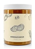 KoRo Erdnussmus - 1 kg Vorratspackung - Cremige Konsistenz - Ohne zusätzlichen Zucker* und Stabilisatoren - Aus 100% gerösteten Erdnüssen