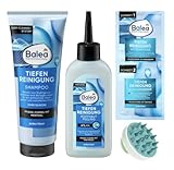 Balea Tiefenreinigung 3er Pack - Shampoo Tiefenreinigung...