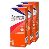 MUCOSOLVAN® Hustensaft 3 x 100ml: Effektive Schleimlösung bei Husten mit Ambroxol
