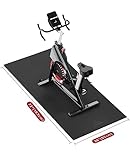 HAPBEAR Floor Protection Mat for Sports Equipment Fitness Equipment- High Density PVC 6mm Thick Floor Mat Under Treadmill, Elliptical Trainer, Peloton Bike Mat to Protect Hardwood Floors and Carpets