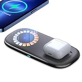 Kabelloses Handy-Ladegerät, kabelloses Handy-Ladepad | kabellose Ladestation für Mobiltelefone mit 15 W für Kopfhörer und Telefone | Ladegerät