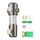 Wasserreinheits Vorfilter Wasserfiltrationseinheit aus Edelstahl für den Einsatz in ganzen Häusern schützt Geräte und reduziert die Reparatur von Rückspülfiltern