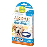 ARDAP Zecken- & Flohschutzhalsband für Hunde über 25kg - Bis zu 4 Monate nachhaltiger Langzeitschutz - Natürlicher Wirkstoff gegen Zecken & Flöhe (PT19)