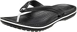 Crocs Crocband Flip-Sandalen – Unisex Flip-Sandalen für Erwachsene – Wasserdichte, schnell trocknende Flip-Flops – Schwarz – Größe 41-42