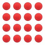 Clownsnasen Aus Schaumstoff, Falsche Nasen In Rot, Clown-Nase, Schaumstoff Nase, Cosplay Nasen,Schaum Zirkus Nasen, Kostüm Clown Nase, Ø 4.8cm, Für Fasching, Karneval Oder Andere Mottopartys, 16 Stück
