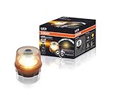 OSRAM LEDguardian® Road Flare Signal TA20, LEDSL104, wiederaufladbare magnetische LED-Warnleuchte mit Straßenzulassung, 2000K, anwendbar in Notsituationen im Straßenverkehr