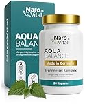 Entwässerungstabletten - Brennnesselkapseln gegen Wassereinlagerung in den Beinen - Brennnessel Kapseln ohne chemische Entwässerungskapseln - 9-Fach Komplex – 90 Kapseln