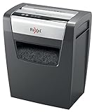 Rexel Momentum X312 Aktenvernichter, Kreuzschnitt, 12 Blatt, 23 Liter, schwarz, 2104572