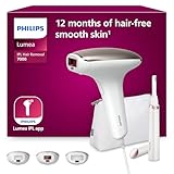 Philips Lumea IPL 7000 Series Haarentfernungsgerät – Alternative zur Laserhaarentfernung – 3 Aufsätze für Körper, Gesicht & Bikinizone, inkl. Korrekturtrimmer (BRI923/00)