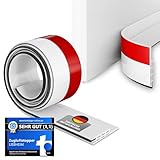 LIEBHEIM Türdichtung Zugluftstopper für Türen 100cm/90cm - Der einzige Windstopper mit Filzabschluss für Kälteschutz, Schalldämmung & Gleiten der Tür - Selbstklebend und einfache Anbringung
