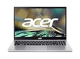 Acer Aspire 3 (A315-59-54B1) Laptop | 15,6' FHD Display | Intel Core i5-1235U | 16 GB RAM | 512 GB SSD | Intel Iris Xe Graphics | Windows 11 | QWERTZ Tastatur | Silber