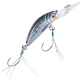 Balzer UV Confidential Minnow Wobbler 3,4cm 2,1g - Forellenwobbler, Farbe:Weissfisch